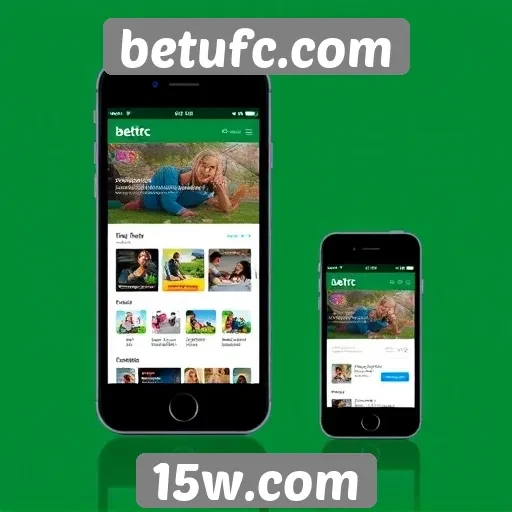 Acessibilidade do site betufc.com para dispositivos móveis
