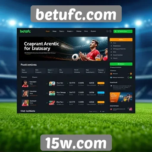 Experiência do usuário na navegação do betufc.com